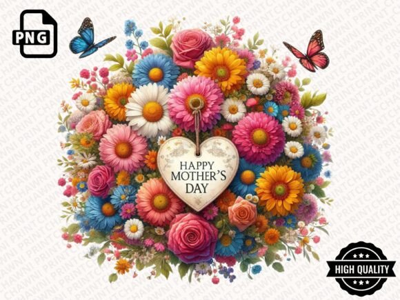 Download Mother's Day Floral Clipart PNG - Floral clipart Collection