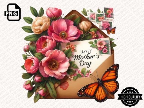 Download Mother's Day Floral Clipart PNG - Floral clipart Collection