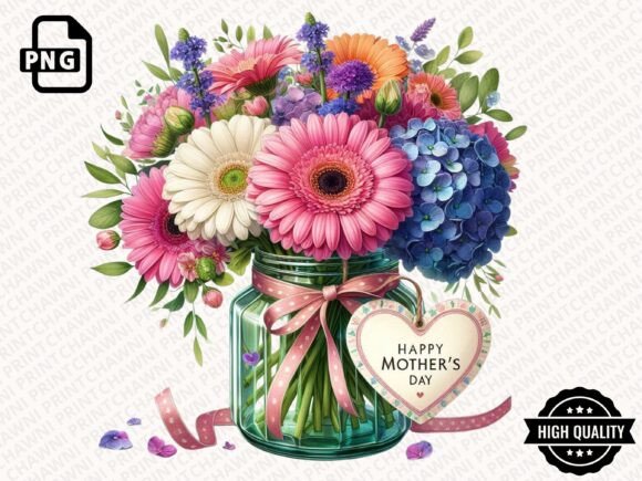 Download Mother's Day Floral Clipart PNG - Floral clipart Collection