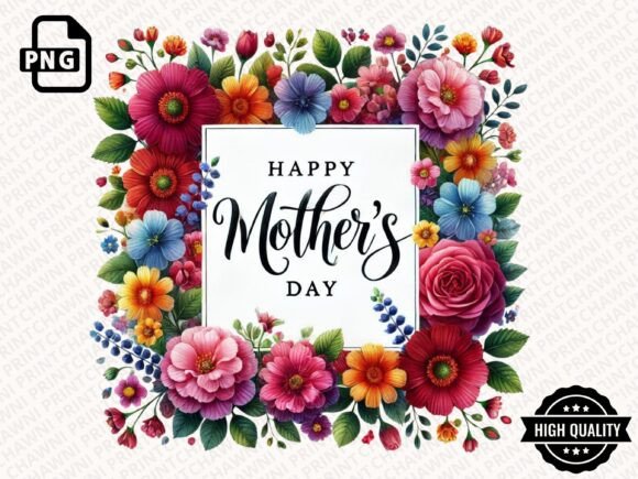 Download Mother's Day Floral Clipart PNG - Floral clipart Collection